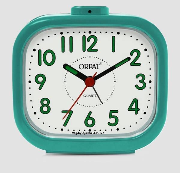 AJANTA Analog Green Clock
