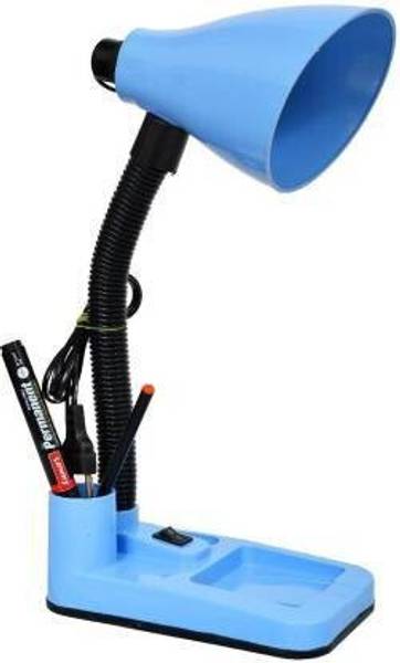 spark world Flexible Electric 222 Blue Study Lamp (30 cm, Blue)_191 Study Lamp