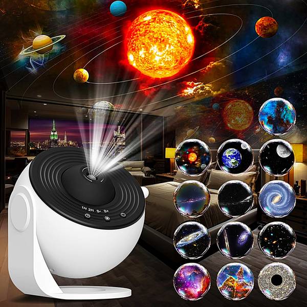 Prime Assure 4K Star Projector Lamp - Space Projection Light, Galaxy Projector For Room Decor Night Lamp