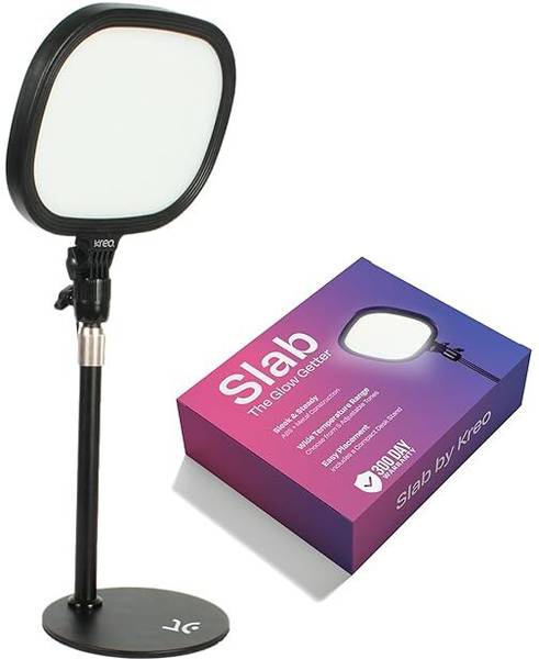 Kreo Slab USB Table Lamp, Bright 5 Color Modes, Adjustable Brightness, Height Adjust Table Lamp