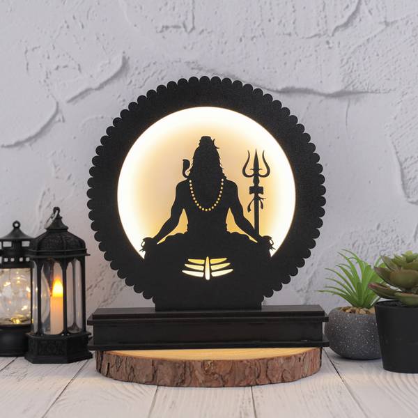 TheLaserArt Night Lamp - SHIV Night Lamp