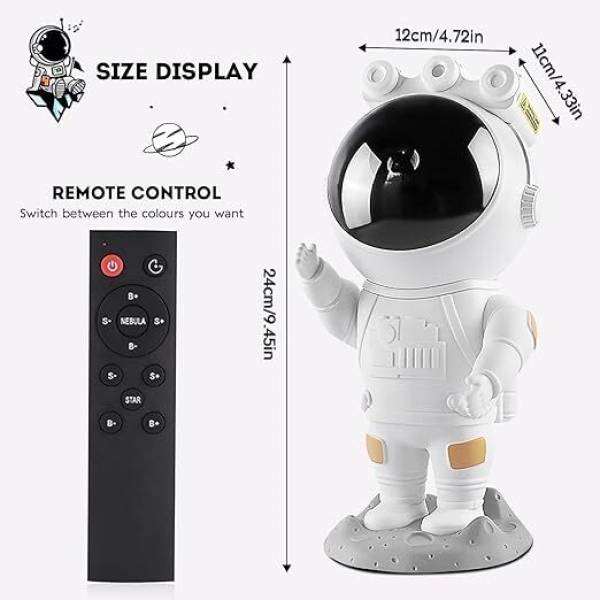 SINGHALTRADE Robot Projector Night Light 360 Night Lamp