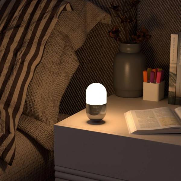 xech Self Balancing Rechargeable Warm Lighting RGB Lights for study table gifts (Zen) Night Lamp