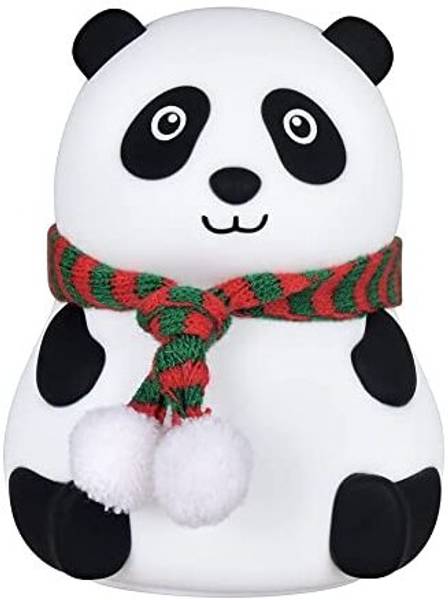 Rewop Cute Panda Silicon USB Rechargeable Night Light Lamp Night Lamp