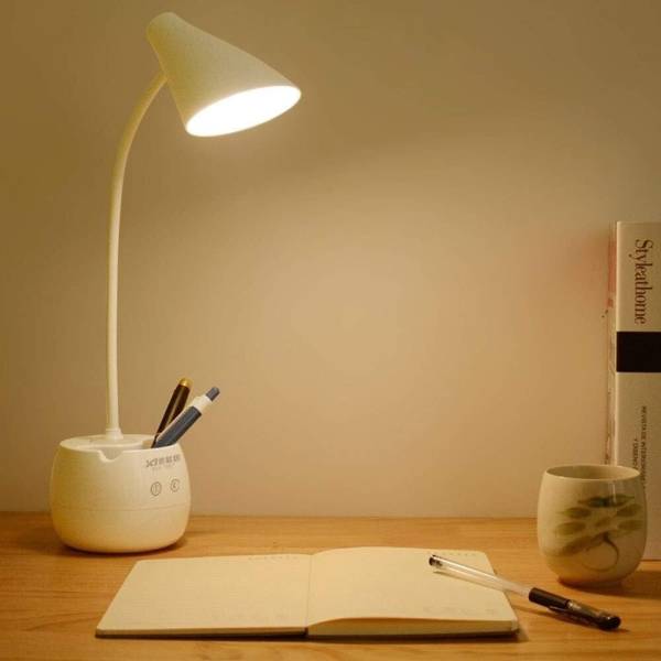 IMPRONOW 1 Colour Mode LED Study/Table/Desk Lamp with Pen Holder Study Lamp