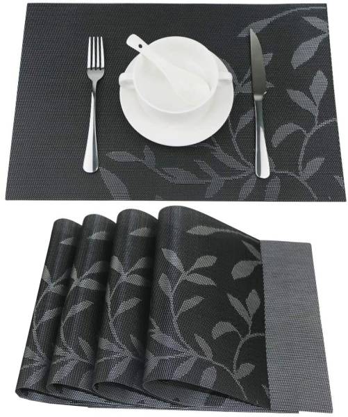 YELONA Rectangular Pack of 4 Table Placemat