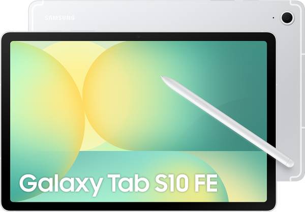 SAMSUNG Galaxy Tab S10 FE 12 GB RAM 256 GB ROM 10.9 inch with Wi-Fi Only Gaming Tablet (Silver)