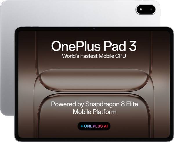 OnePlus Pad 3 12 GB RAM 256 GB ROM 13.2 inch with Wi-Fi Only Tablet (Frosted Silver)