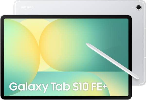 SAMSUNG Galaxy Tab S10 FE+ 12 GB RAM 256 GB ROM 13.1 inch with Wi-Fi Only Gaming Tablet (Silver)