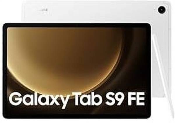 SAMSUNG Galaxy Tab S9 FE 6 GB RAM 128 GB ROM 10.9 inch with Wi-Fi Only Tablet (Silver)