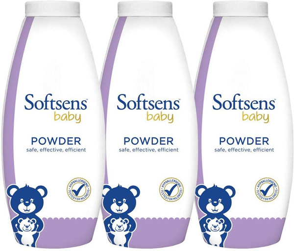 Softsens Baby Powder 200g (Pack of 3)