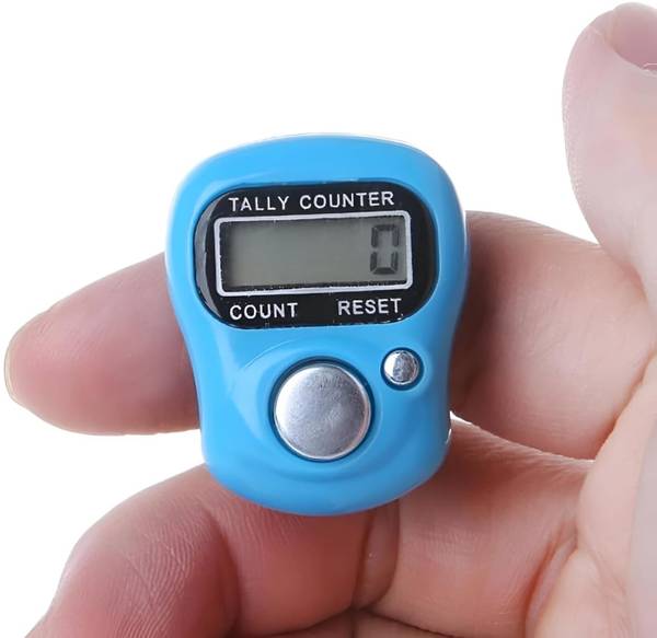 cilesis Finger Counter Ring Hand Digital Tally Counting with for Golf Sports Digital Tally Counter