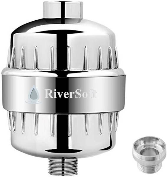 RiverSoft SF-15 Tap Filter | 15-Stage Filtration, Water Softener with 24mm male connector Tap Mount Water Filter