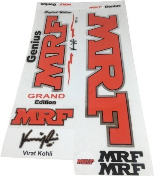 Mrf Sticker Set Kyrios MRF vk Sticker Cricket Bat Grand Edition Super Premium Quality ...