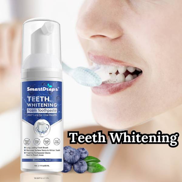 smartdrops Teeth Whitening Mousse Foam To Deeply Cleaning Gums Teeth Whitening liquid