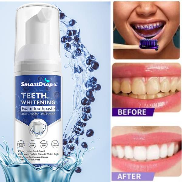 smartdrops Whitening Tooth Cleaning Mousse Bad Breath Removal Adults Oral Care Teeth Whitening liquid
