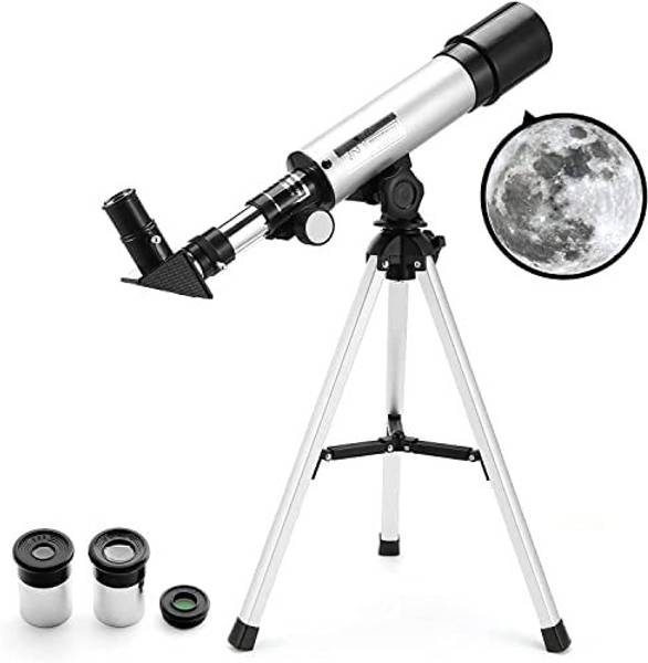Wishbone TELESCOPE F36050 Telescope Refractor with Mobile Stand Refracting Telescope