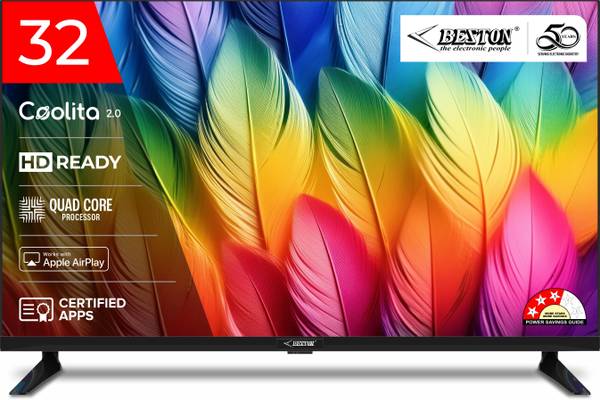 BESTON 80 cm (32 inch) HD Ready LED Smart Coolita TV 2025 Edition