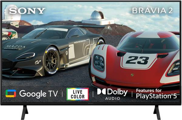 SONY Bravia 2 138.8 cm (55 inch) Ultra HD (4K) LED Smart Google TV 2024 Edition