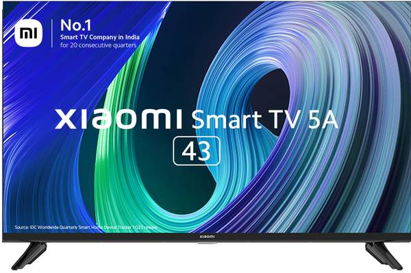 Xiaomi 5A 108 cm (43 inch) Full HD LED Smart Android TV with Dolby Audio (2022 Model)
