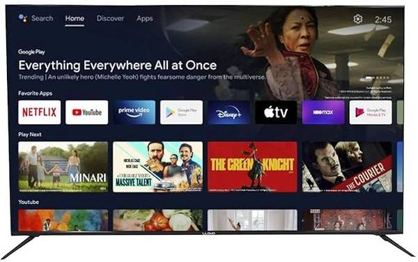 Lloyd 163 cm (65 inch) Ultra HD (4K) LED Smart Android TV with HD Smart LED TV