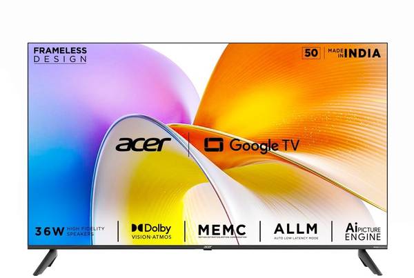 Acer I PRO Series 127 cm (50 inch) Ultra HD (4K) LED Smart Google TV 2024 Edition