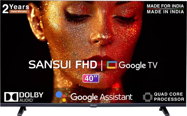 Sansui 102 cm (40 inch) Full HD LED Smart Google TV 2023 Edition