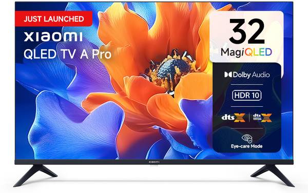 XIAOMI A Pro 80 cm (32 inch) QLED HD Ready Smart Google TV 2025 Edition