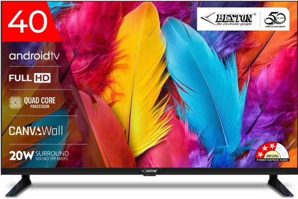 BESTON 101 cm (40 inch) Full HD LED Smart Android TV 2025 Edition