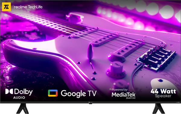 realme TechLife CineSonic 165 cm (65 inch) Ultra HD (4K) LED Smart Google TV 2024 Edition
