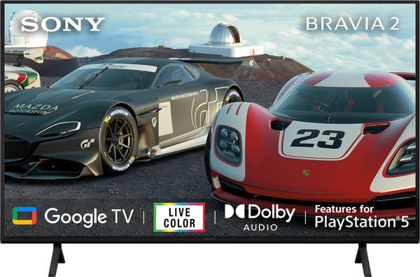SONY Bravia 2 163.9 cm (65 inch) Ultra HD (4K) LED Smart Google TV 2024 Edition