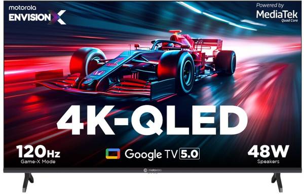 MOTOROLA 165 cm (65 inch) QLED Ultra HD (4K) Smart Google TV 2025 Edition