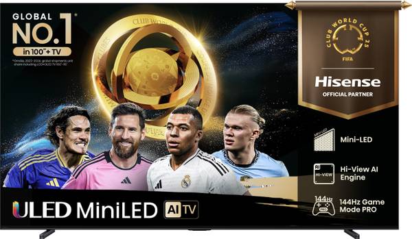 Hisense 85U7Q 216 cm (85 inch) Ultra HD (4K) Mini LED Smart VIDAA TV 2025 Edition