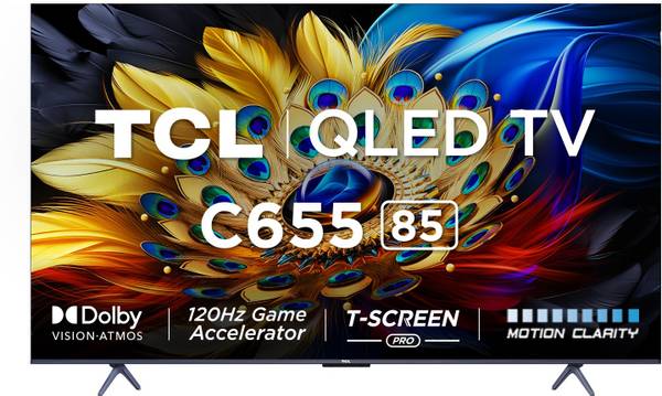 TCL 215 cm (85 inch) QLED Ultra HD (4K) Smart Google TV