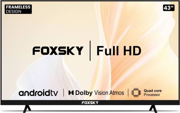 Foxsky 109 cm (43 inch) Full HD LED Smart Android TV