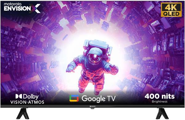 MOTOROLA EnvisionX 165 cm (65 inch) QLED Ultra HD (4K) Smart Google TV Box Speaker