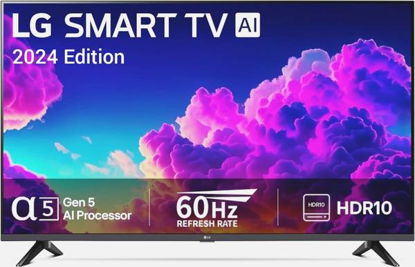 LG 80 cm (32 inch) HD Ready 3D LED Smart WebOS TV 2024 Edition with Flat
