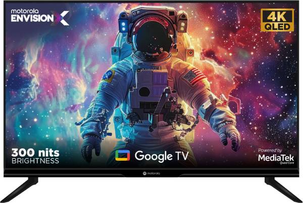 MOTOROLA 80 cm (32 inch) QLED HD Ready Smart Google TV