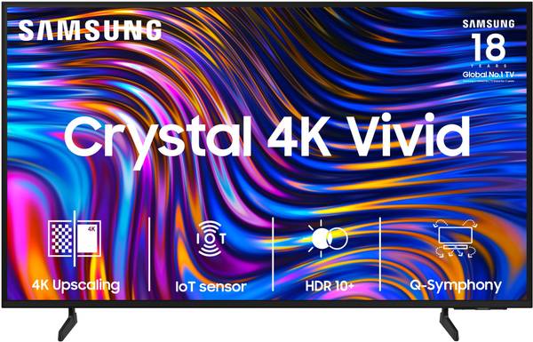 SAMSUNG Crystal 4K Vivid 125 cm (50 inch) Ultra HD (4K) LED Smart Tizen TV 2024 Edition