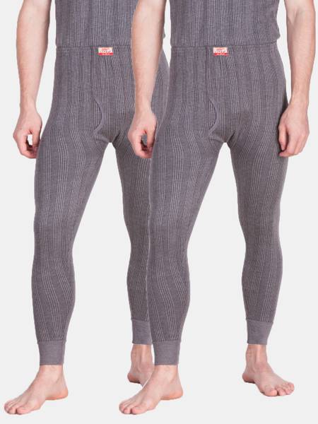 Dollar Ultra Ultra Thermal Solid Bottom For Men - Pack of 2 Men Pyjama Thermal