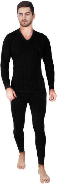ALFA Quilted Premium Cotton Men Top - Pyjama Set Thermal