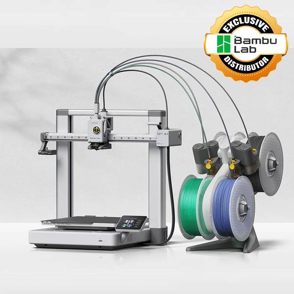 WOL3D Bambu Lab A1 Combo 3D Printer | AMS Lite | Multi-Color | High-Speed Printing 3D Printer