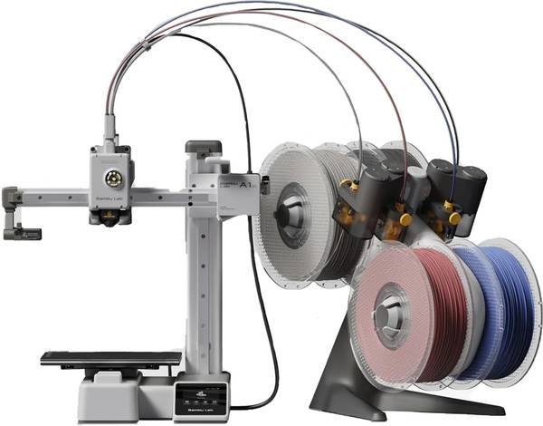 BambuLab Bambu Lab A1 Mini Combo 3D Printer with AMS Lite with 180 * 180 * 180 mm 3D Printer