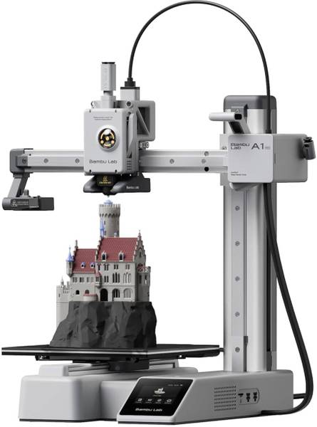 3IdeaTechnology Bambu Lab A1 Mini 3D Printer-500mm/s Speed, 180180180mm 3D Printer