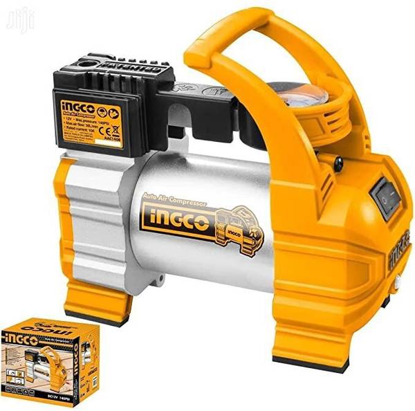INGCO 35 psi Tyre Air Pump for Car & Bike