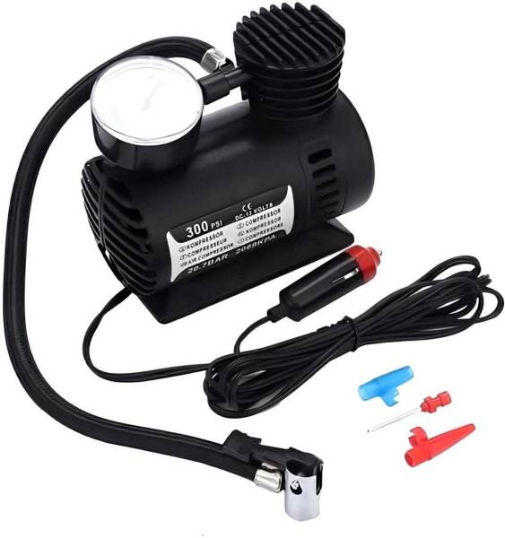 rmobileandcraft 300 psi Tyre Air Pump for Car & Bike