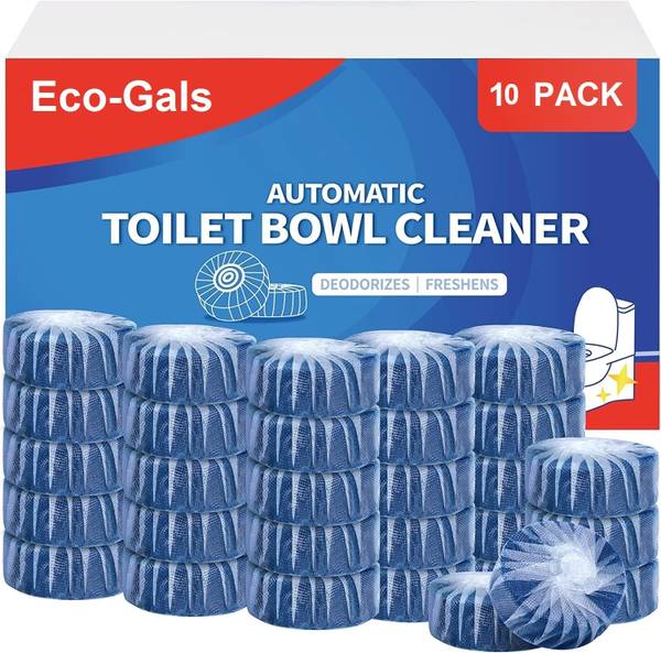 Toilet store block cleaner