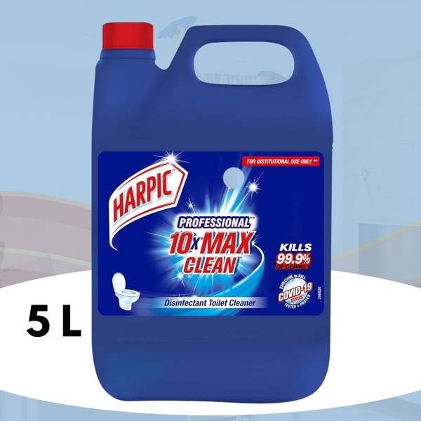 Harpic Power Plus 10X Liquid Toilet Cleaner 5 litre Liquid Toilet Cleaner