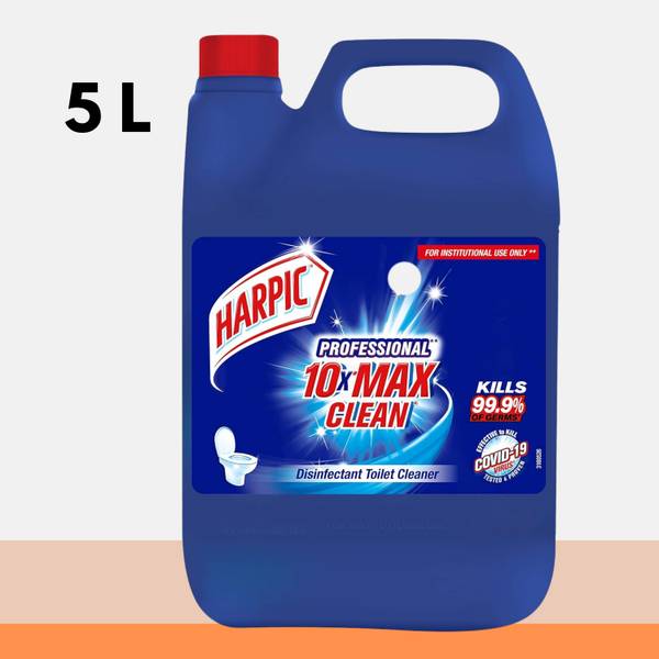 Harpic Disinfectant Toilet Cleaner Liquid, Original| Kills 99.9% Germs Liquid Toilet Cleaner