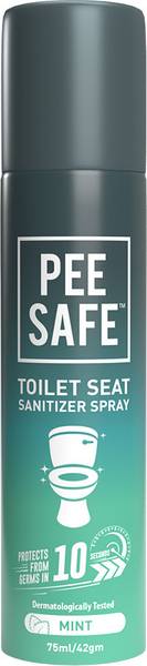 Pee Safe Toilet Seat Sanitizer Spray Mint Spray Toilet Cleaner
